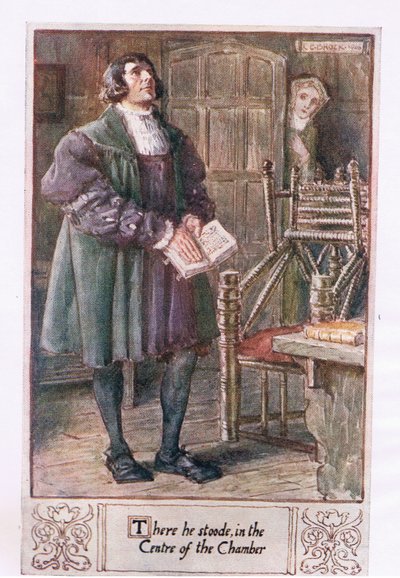 There he stood, in the centre of the chamber by Charles Edmund Brock